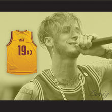 Load image into Gallery viewer, MGK 19XX Yellow Basketball Jersey