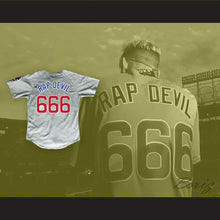Load image into Gallery viewer, MGK 666 RAP DEVIL Gray Baseball Jersey