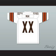 Load image into Gallery viewer, MGK EST 19XX White Football Jersey