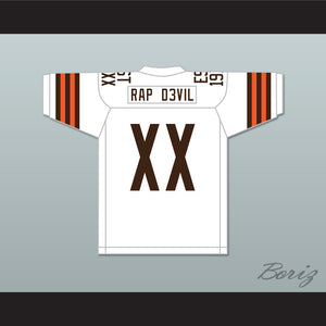 MGK RAP D3VIL EST 19XX White Football Jersey