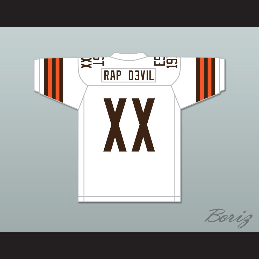 MGK RAP D3VIL EST 19XX White Football Jersey