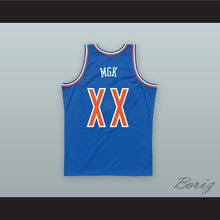 Load image into Gallery viewer, MGK XX Old School Blue Basketball Jersey