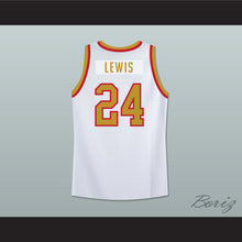 Load image into Gallery viewer, Mike Lewis 24 Pittsburgh Condors White Basketball Jersey