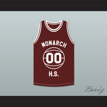 Load image into Gallery viewer, Kyle Lee Watson 00 Monarch High School Maroon Practice Basketball Jersey Above The Rim