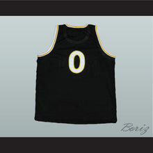 Load image into Gallery viewer, Space Jam Monstars 0 Black Basketball Jersey
