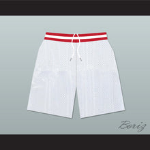 Load image into Gallery viewer, Family Matters Vanderbilt Muskrats High School White Basketball Shorts