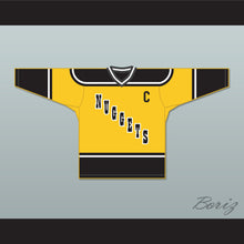 Load image into Gallery viewer, Pete Ribchimpski 9 Nuggets Hockey Jersey MVP: Most Valuable Primate