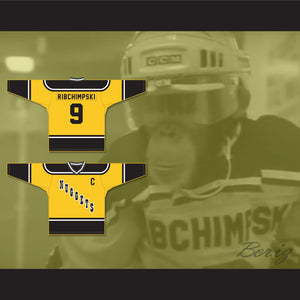 Pete Ribchimpski 9 Nuggets Hockey Jersey MVP: Most Valuable Primate