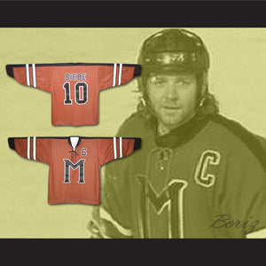 John Biebe 10 Mystery Alaska Hockey Jersey