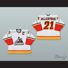Load image into Gallery viewer, MacArthur 21 Adirondack Thunder White Hockey Jersey