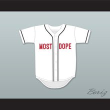 Load image into Gallery viewer, Mac Miller 1 Most Dope White Baseball Jersey 4