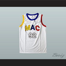 Load image into Gallery viewer, Mac Miller 92 White Basketball Jersey