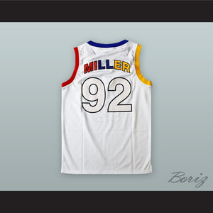 Mac Miller 92 White Basketball Jersey