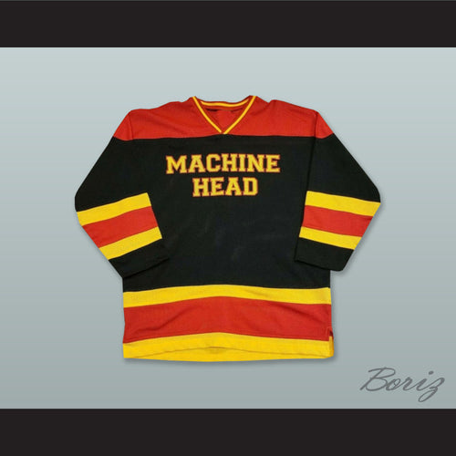 Machine Head Black Hockey Jersey 2