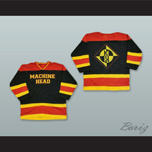 Load image into Gallery viewer, Machine Head Black Hockey Jersey 2
