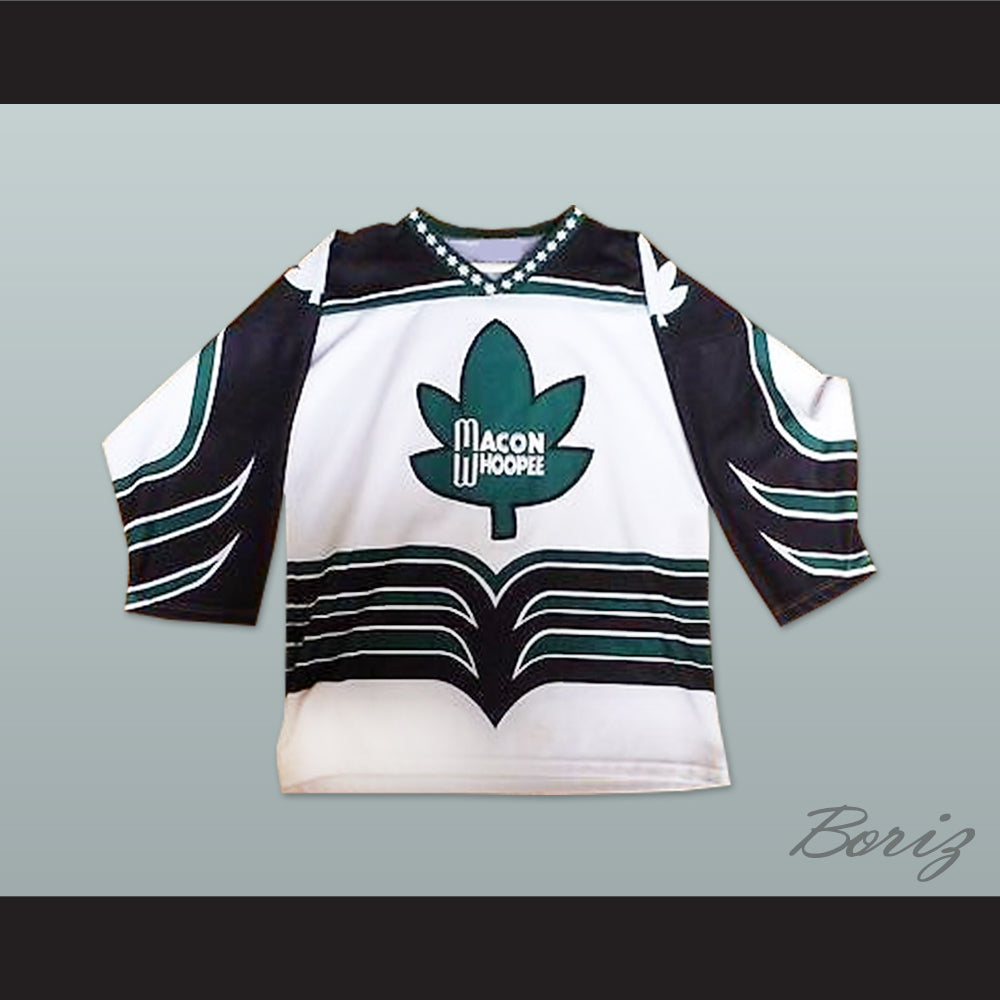 Macon Whoopee White Hockey Jersey