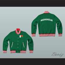 Load image into Gallery viewer, Madagascar Varsity Letterman Jacket-Style Sweatshirt