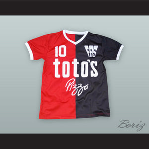 Magico Gonzalez 10 C.D. FAS Red/Black Soccer Jersey
