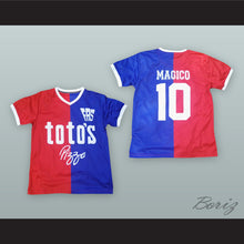 Load image into Gallery viewer, Magico Gonzalez 10 C.D. FAS Red/Blue Soccer Jersey