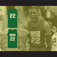 Load image into Gallery viewer, Malaki Branham 22 St. Vincent–St. Mary High School Fighting Irish Green Basketball Jersey 1