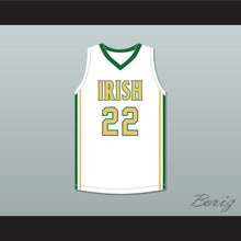 Load image into Gallery viewer, Malaki Branham 22 St. Vincent–St. Mary High School Fighting Irish White Basketball Jersey 1