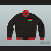 Load image into Gallery viewer, Malawi Varsity Letterman Jacket-Style Sweatshirt