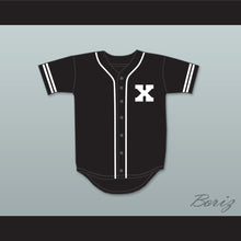 Load image into Gallery viewer, Malcolm X Black Baseball Jersey