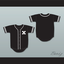 Load image into Gallery viewer, Malcolm X Black Baseball Jersey