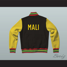 Load image into Gallery viewer, Mali Varsity Letterman Jacket-Style Sweatshirt