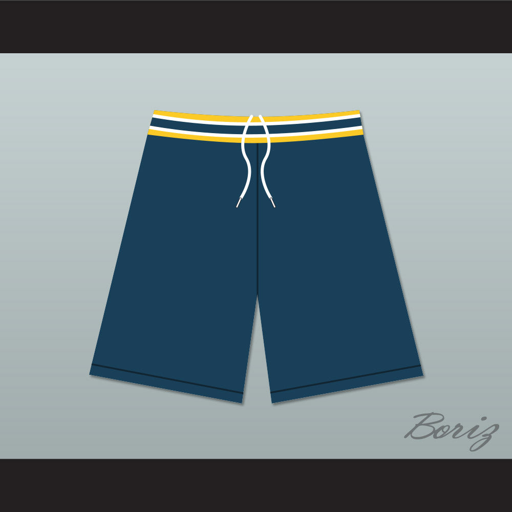 Malibu Vista High School Sea Lions Navy Blue Male Cheerleader Shorts