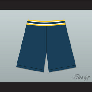 Malibu Vista High School Sea Lions Navy Blue Male Cheerleader Shorts