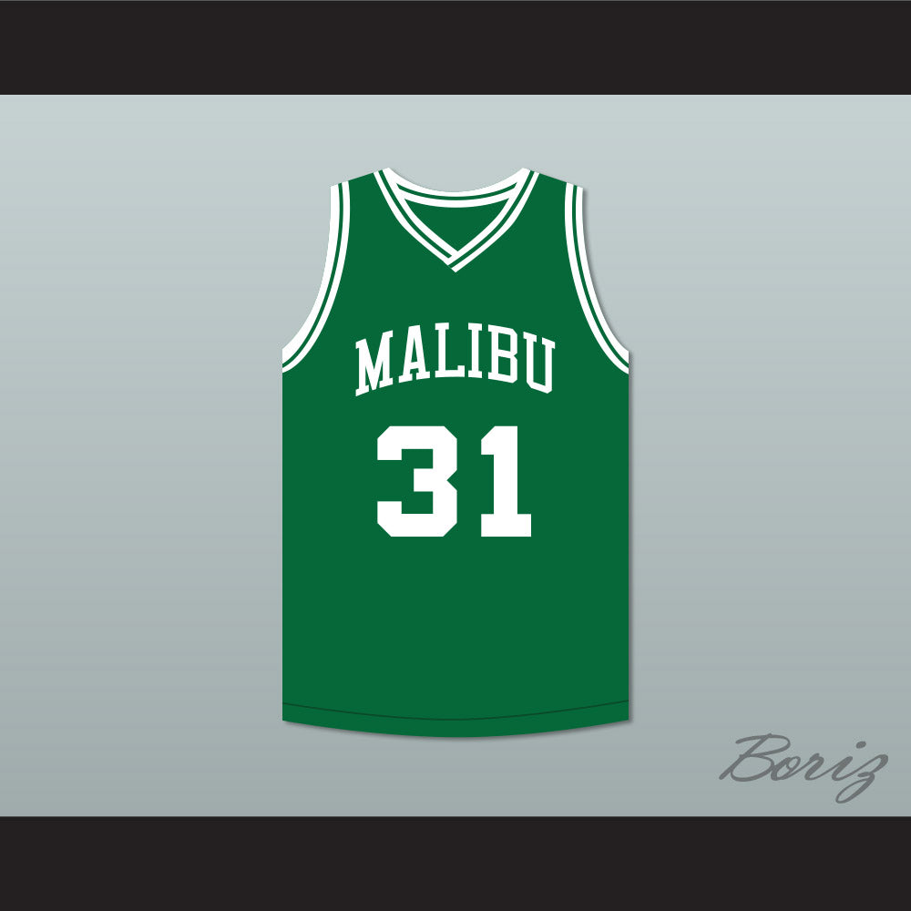 Marcus Stokes 31 Malibu Prep Pelicans Green Basketball Jersey