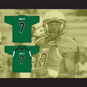 Malik Willis 7 Roswell High School Hornets Green Football Jersey 2