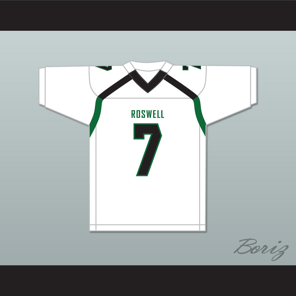 Malik Willis 7 Roswell High School Hornets White Football Jersey 2