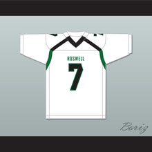 Load image into Gallery viewer, Malik Willis 7 Roswell High School Hornets White Football Jersey 1