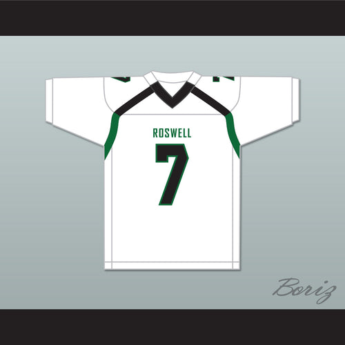 Malik Willis 7 Roswell High School Hornets White Football Jersey 1