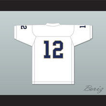 Load image into Gallery viewer, Malik Collins 12 Independence Community College Pirates White Football Jersey