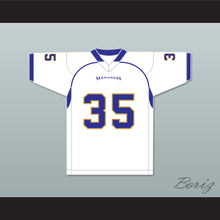Load image into Gallery viewer, Chavis Daniels 35 Manassas Tigers High School White Football Jersey Undefeated