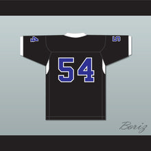 Load image into Gallery viewer, Montrail &#39;Money&#39; Brown 54 Manassas Tigers High School Black Football Jersey Undefeated