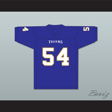 Load image into Gallery viewer, Montrail &#39;Money&#39; Brown 54 Manassas Tigers High School Blue Football Jersey Undefeated