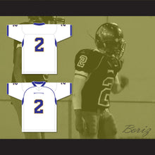 Load image into Gallery viewer, Parker 2 Manassas Tigers High School White Football Jersey Undefeated