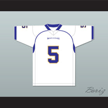 Load image into Gallery viewer, Redmond 5 Manassas Tigers High School White Football Jersey Undefeated