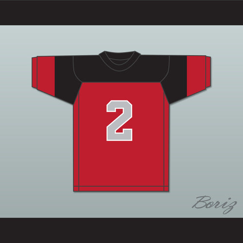 Manny Mankiewitz 2 Blackfoot High School Red Football Jersey 2