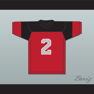 Manny Mankiewitz 2 Blackfoot High School Red Football Jersey 2