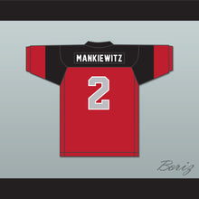 Load image into Gallery viewer, Manny Mankiewitz 2 Blackfoot High School Red Football Jersey 2