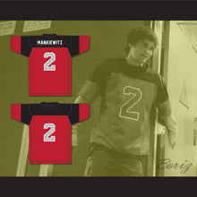 Load image into Gallery viewer, Manny Mankiewitz 2 Blackfoot High School Red Football Jersey 2