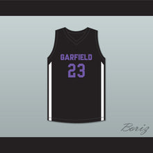 Load image into Gallery viewer, MarJon Beauchamp 23 Garfield High School Bulldogs Black Basketball Jersey 1