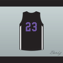 Load image into Gallery viewer, MarJon Beauchamp 23 Garfield High School Bulldogs Black Basketball Jersey 1