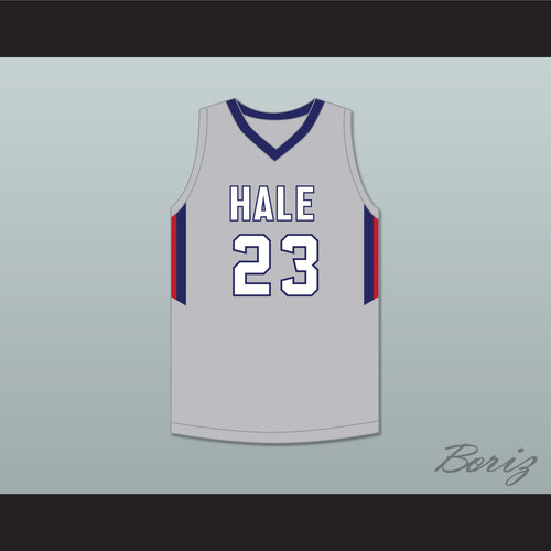 MarJon Beauchamp 23 Nathan Hale High School Raiders Gray Basketball Jersey 2