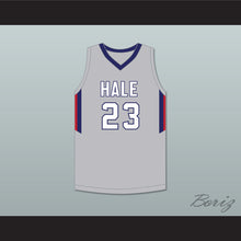 Load image into Gallery viewer, MarJon Beauchamp 23 Nathan Hale High School Raiders Gray Basketball Jersey 1
